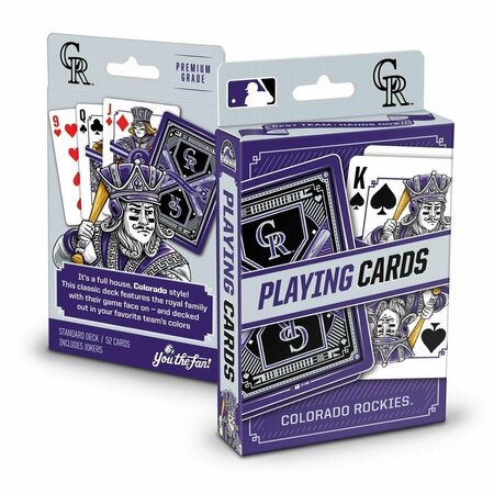 YOUTHEFAN MLB Colorado Rockies Classic Series Playing Cards 3701243